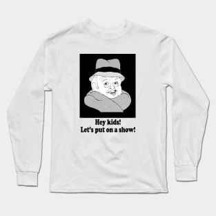 MICKEY ROONEY FAN ART Long Sleeve T-Shirt